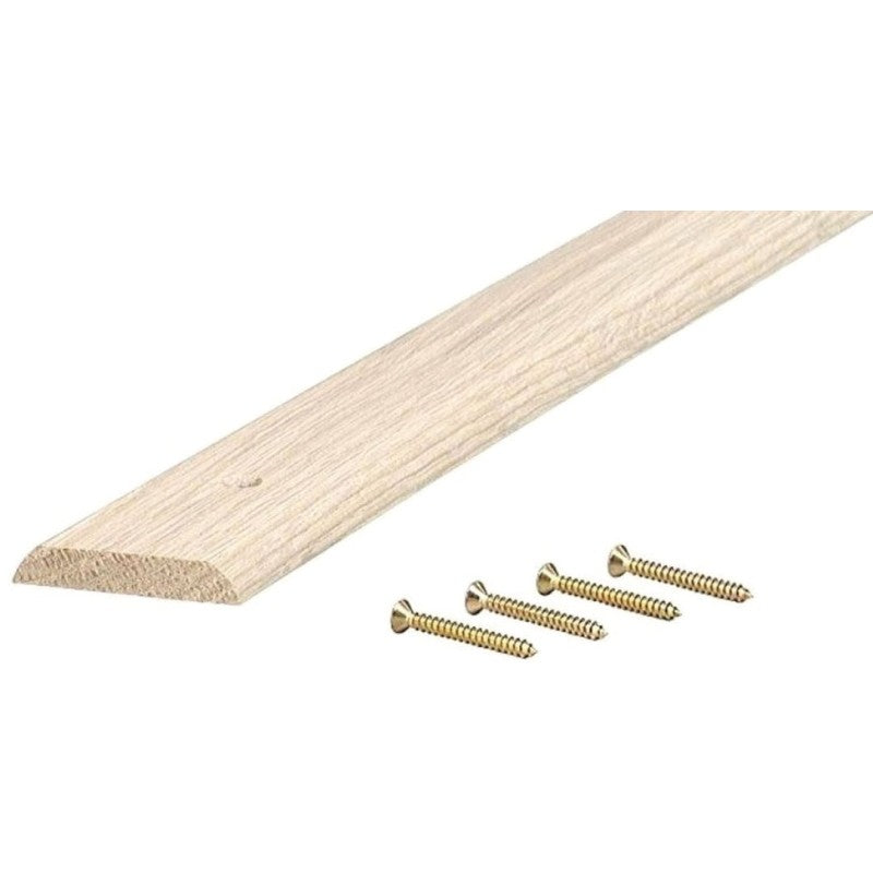 M-D 11882 Threshold, 36 in L, 1-3/4 in W, Hardwood, Unfinished