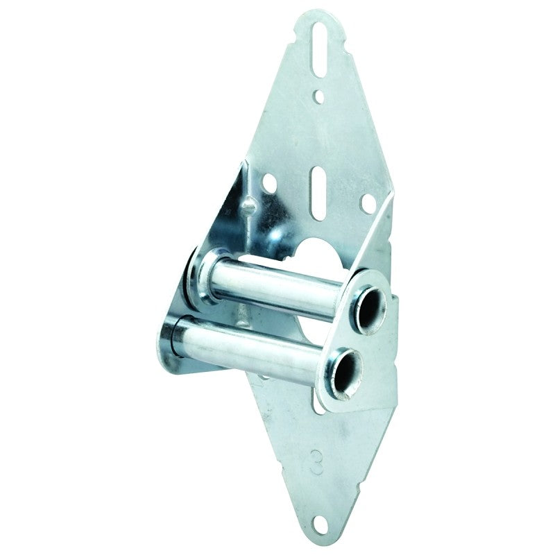Prime-Line GD 52106 Garage Door Hinge, 3 in W Dimensions, 7/16 in Dia Pin, Steel, Galvanized, Surface