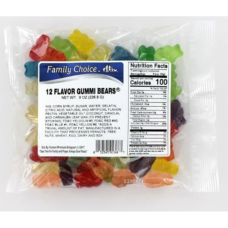 Family Choice 1128 Candy, 8.5 oz (Pack of 12)