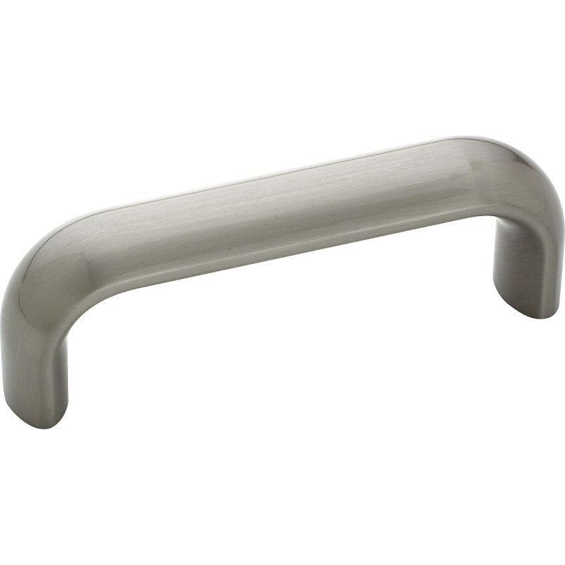 Amerock BP53009G10 Drawer Pull, 3-3/8 in L Handle, 1-3/16 in Projection, Zinc, Satin Nickel