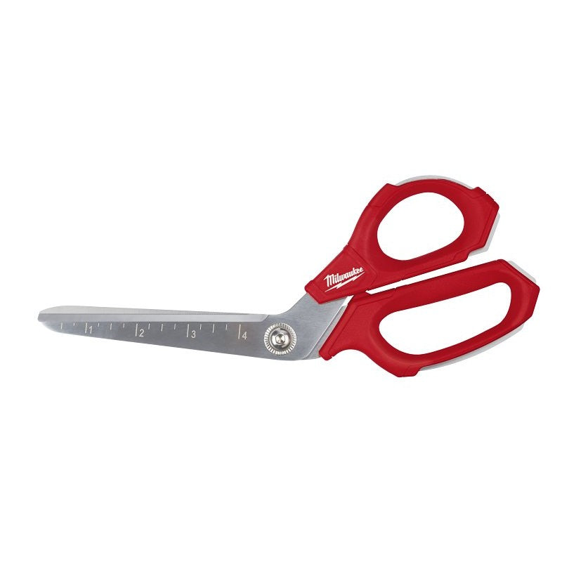 Milwaukee 48-22-4047 Jobsite Offset Scissors, 9.3 in OAL, Steel Blade, Loop Handle