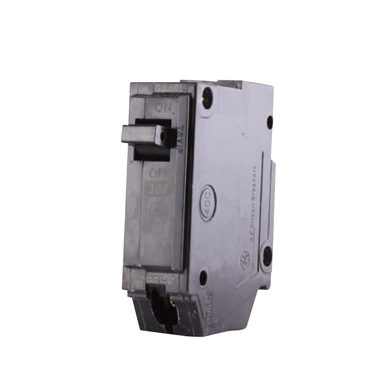 GE THQL1130 Feeder Circuit Breaker, Type THQL, 30 A, 1-Pole, 120/240 V, Non-Interchangeable Trip, Plug