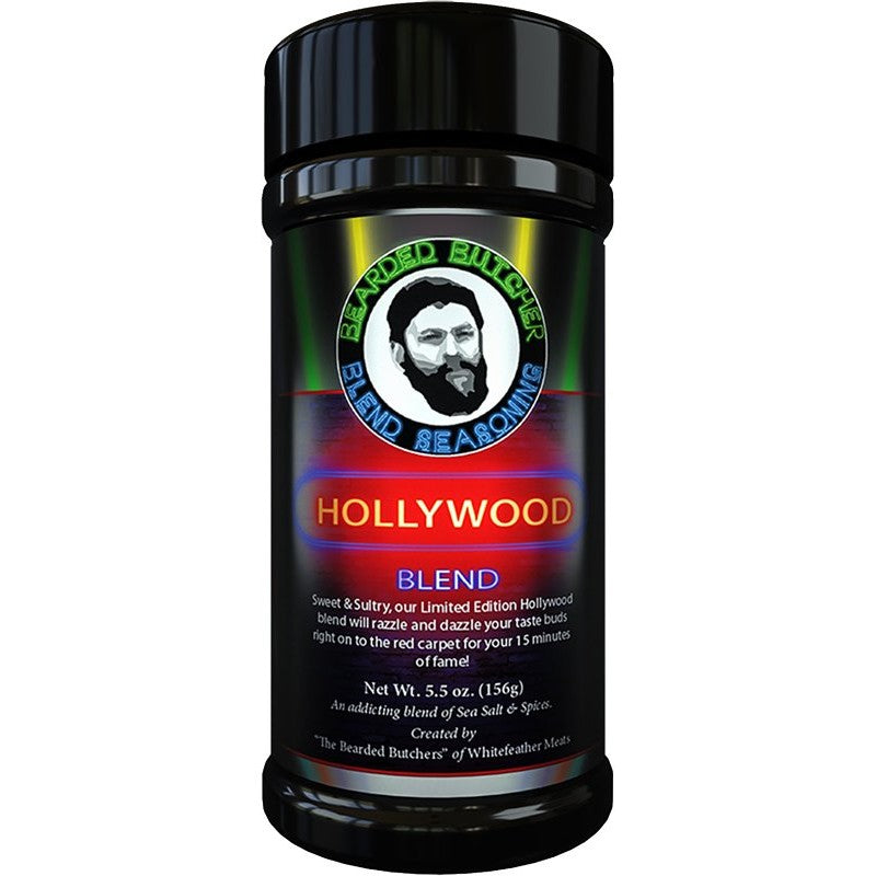 Bearded Butcher Hollywood-5.5OZ Seasoning, Hollywood Blend, 5.5 oz