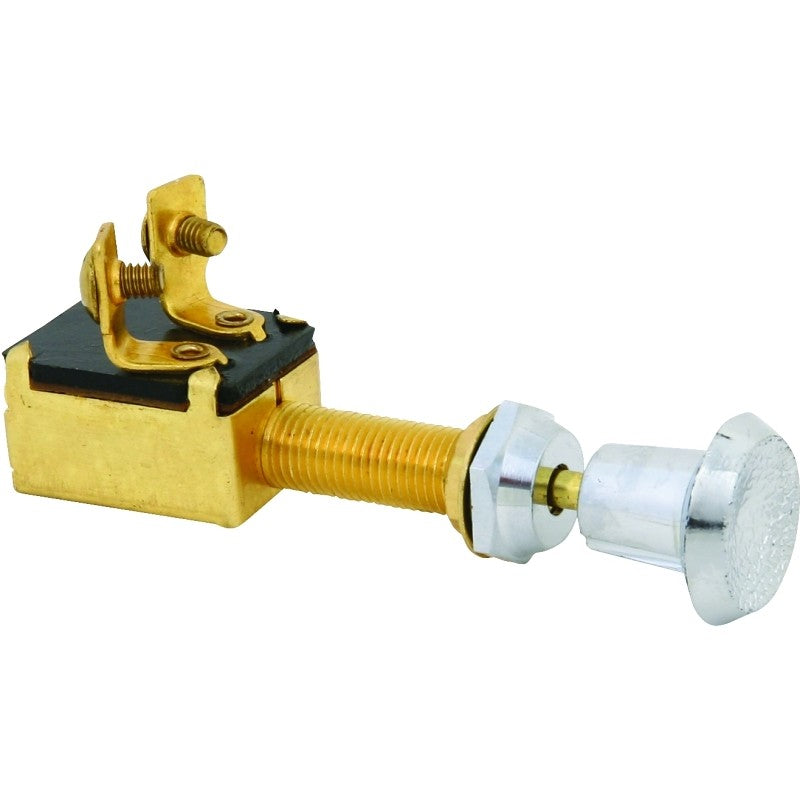 US Hardware M-035C Two-Position Switch, 2-Wire Marine, Chrome