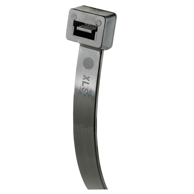 Gardner Bender 45-536UVB Cable Tie, 10.3 in Max Bundle Dia, Nylon, Black, 36 in L, 10/PK