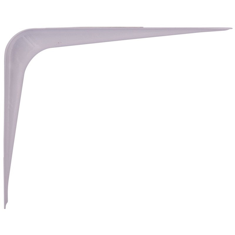 ProSource 21138PHL-PS Shelf Bracket, 65 lb/Pair, 6 in L, 5 in H, Steel, White (Pack of 20)