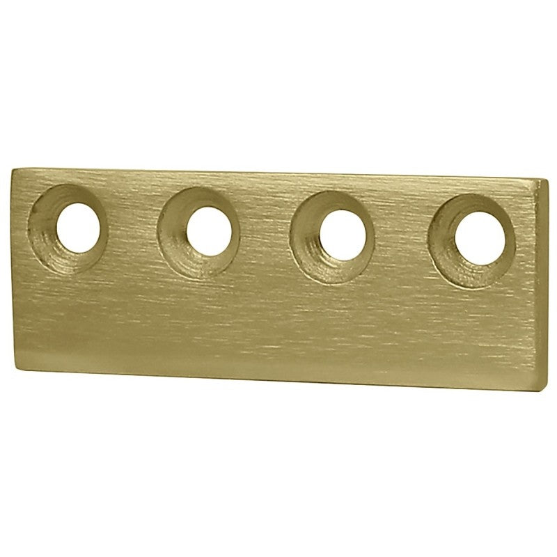 National Hardware N700-107 Connecting Adapter, 3-1/8 in, Steel, Brushed Gold