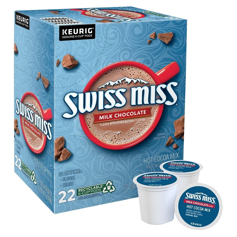 Keurig 5000345150 Hot Cocoa K-Cup Pod, Milk Chocolate, Caffeine, Box (Pack of 4)