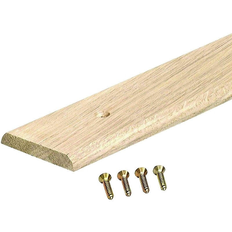 M-D 85092 Seam Binder, 72 in L, 2-1/2 in W, Hardwood, Unfinished