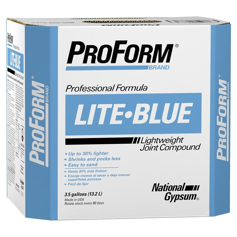Proform Lite Blue JT0081/JT0066 Joint Compound, Paste, Gray, 3.5 gal