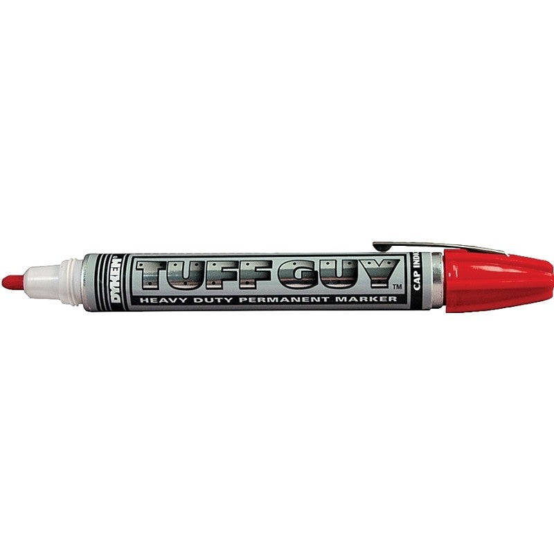Dykem 44819 Permanent Marker, Red
