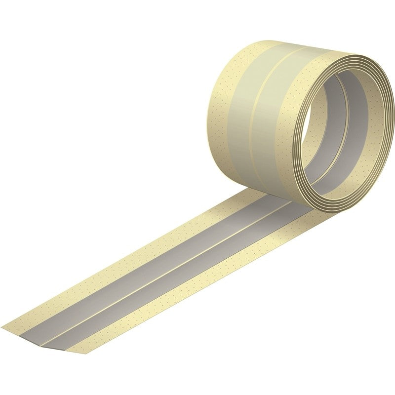 USG 388810010 Corner Bead Tape, 100 ft L, 2 in W, Gray/White