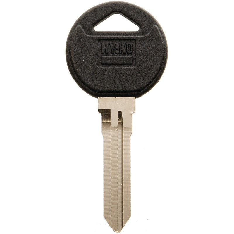 Hy-Ko 12005MZ13 Automotive Key Blank, Brass/Plastic, Nickel, For: Mazda Vehicle Locks, MZ13 Key Number (Pack of 5)