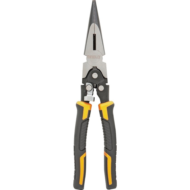 DEWALT DWHT70277 Nose Plier, 3/4 in Jaw Opening, Black/Yellow Handle, 1/2 in W Tip