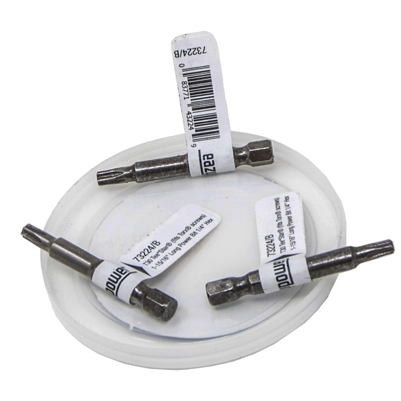 Eazypower 002245 Power Bit, T30 Drive, Hex Drive, 2 in L