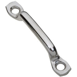 Strap Loop 1-1/4 Inch 2-7/8 Overall Nickel Plated Steel (POS)