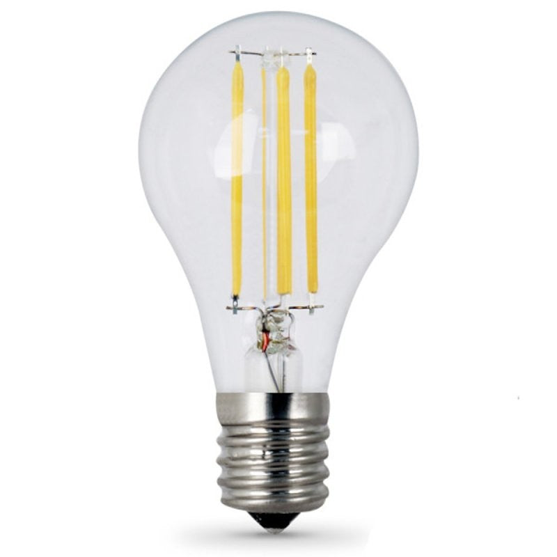 Feit Electric BPA1575N/850/FIL/2 LED Bulb, General Purpose, A15 Lamp, 75 W Equivalent, E17 Lamp Base, Dimmable