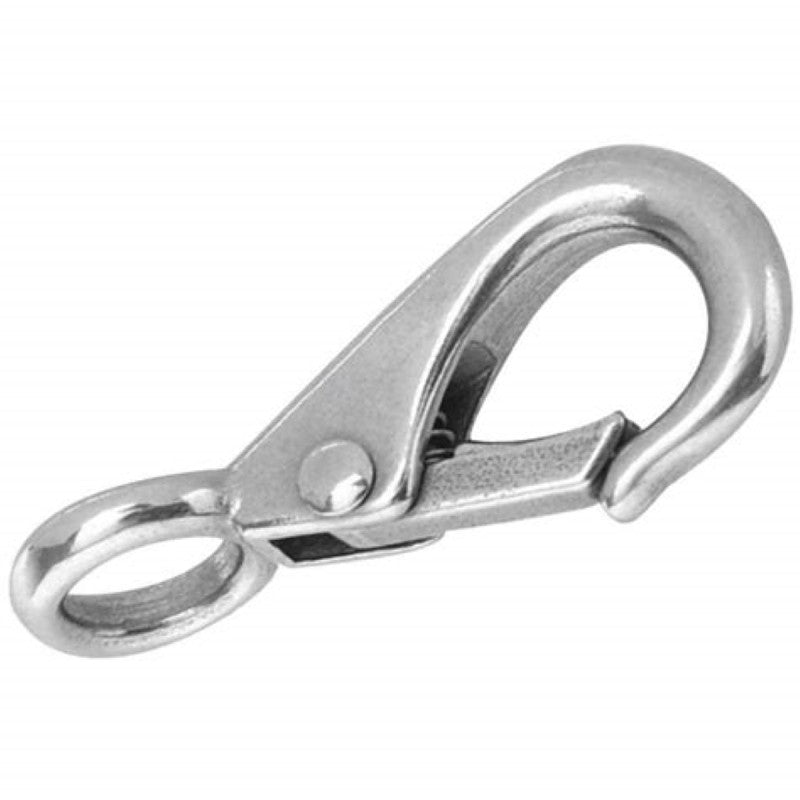 Campbell T7631404 Rigid Eye Quick Snap, 3/8 in, 90 lb Working Load, Stainless Steel