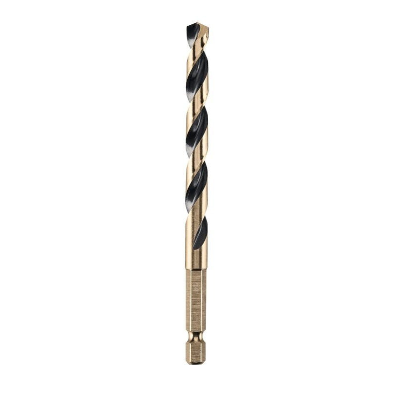 DEWALT DWA5020 Drill Bit, 5/16 in Dia, 4-5/8 in OAL, Heavy-Duty, 1/4 in Dia Shank, Hex Shank