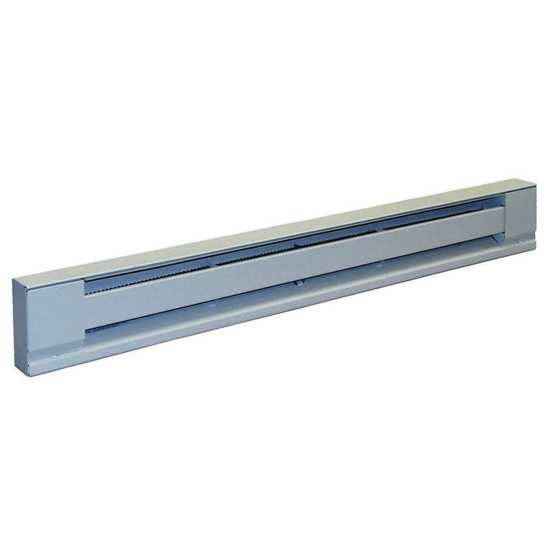TPI 2900S Series H2910-048S Baseboard Heater, 4.2/3.6 A, 208/240 V, 3413/2550 Btu/hr BTU, Ivory