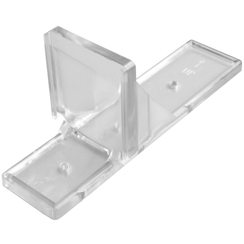 Amerimax 85040 Snow Guard, 6 in L, 1-1/2 in W, Fiberglass, Clear