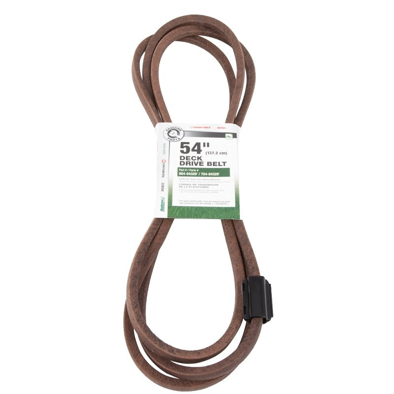 MTD 490-501-M067 Deck Drive Belt, 148-1/4 in L, 0.672 in W, 54 in Deck