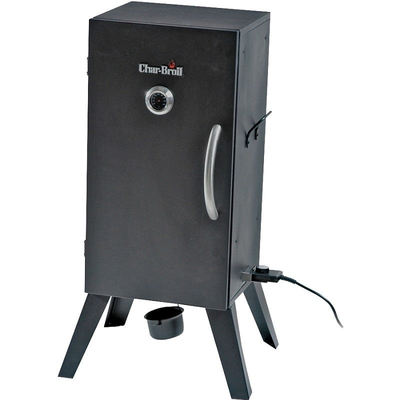 Char-Broil 18202077 Analog Electric Smoker, 544 sq-in W Cooking Surface, Aluminized Steel Cooking Surface, 120 V
