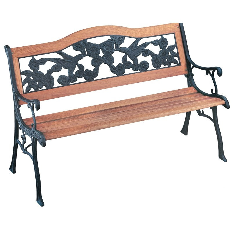 Seasonal Trends SXL-PB7104-N Hummingbird Park Bench