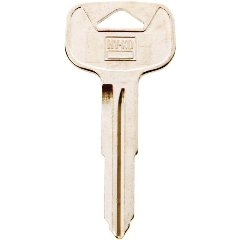 Hy-Ko 11010TR53 Automotive Key Blank, Brass, Nickel, For: Toyota Vehicle Locks, TR53 Key Number (Pack of 10)