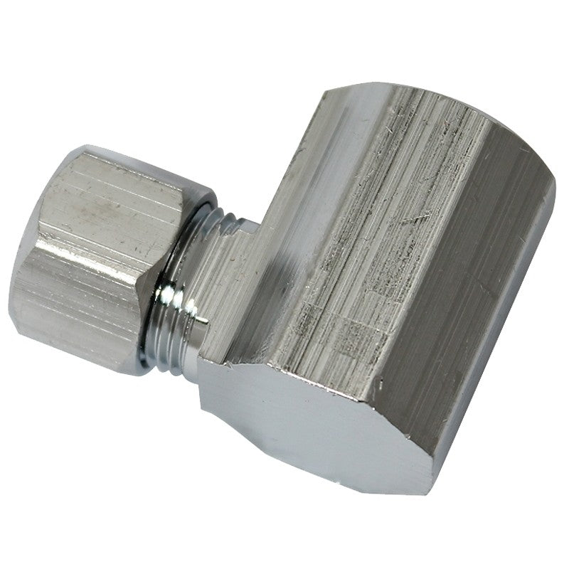 Plumb Pak PP75PCLF Adapter, 3/8 in, FIP x Compression, Chrome