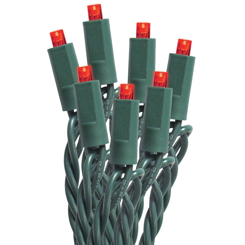 Santas Forest 27352 LED Micro Mini String Lights, Red, 50 ct