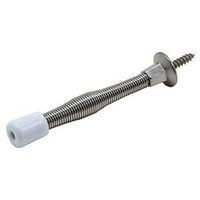 Economy Spring Door Stop 3 Inch Satin Chrome