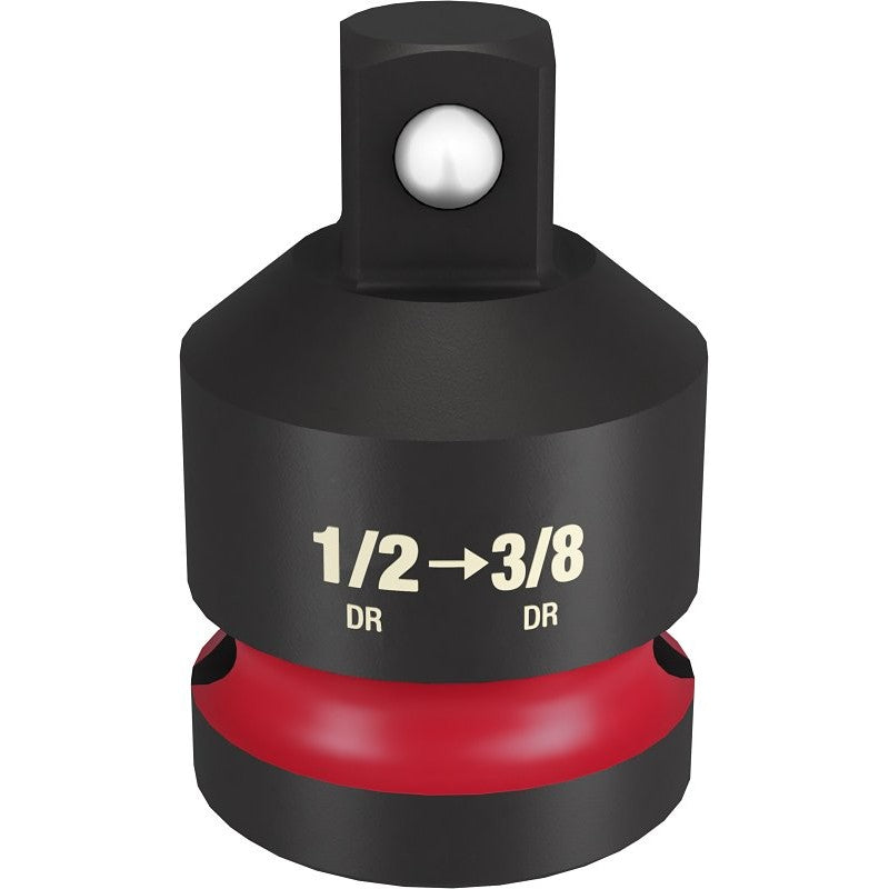 Milwaukee SHOCKWAVE Impact Duty Series 49-66-6725 Socket Reducer, 1/2 in Drive, 3/8 in Output Drive