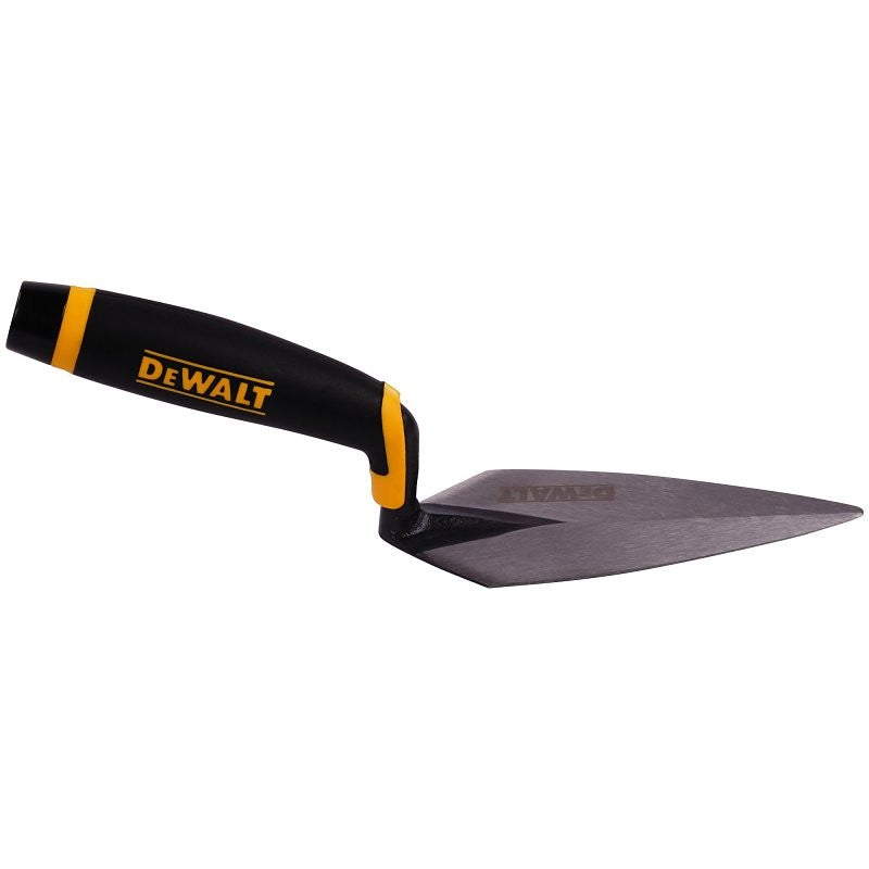 DEWALT DXTT-3-754 Pointing Trowel, 6 in L Blade, 2-3/4 in W Blade, Carbon Steel Blade, Non-Slip, Soft Grip Handle