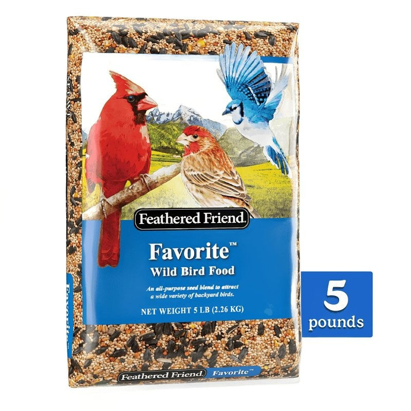 Feathered Friend 14388 Favorite Blend, 5 lb Bag