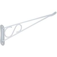 Hanging Plant Bracket Swivel White 10 Inch