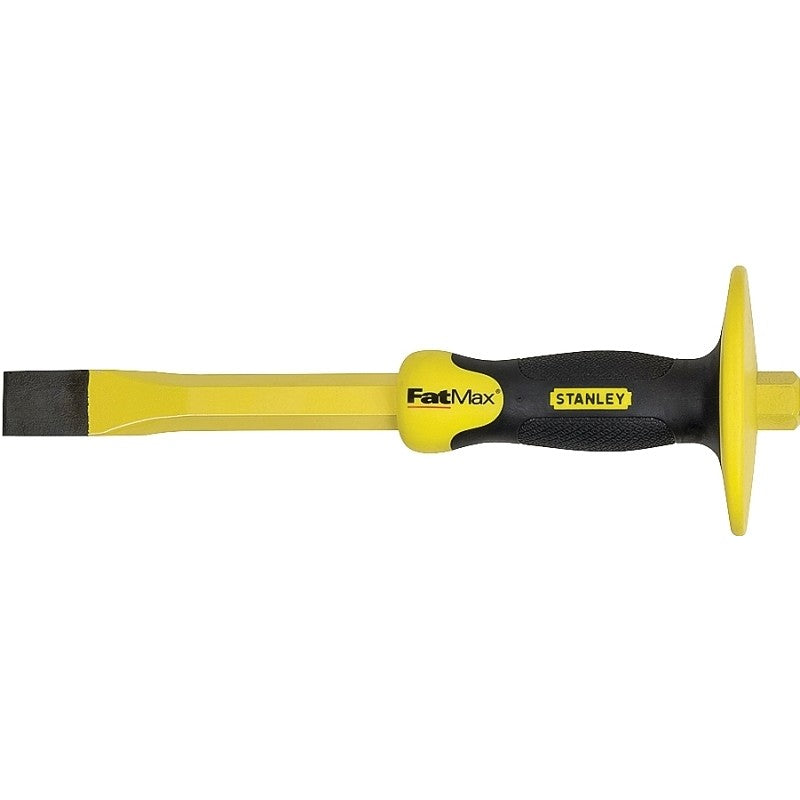 STANLEY FMHT16494 Cold Chisel with Guard, 1 in Tip, 12 in OAL, Steel Blade