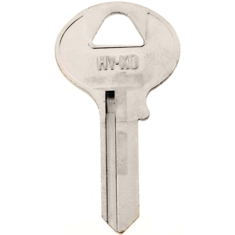 Hy-Ko 11010CO10 Key Blank, Brass, Nickel, For: Corbin Russwin Cabinet, House Locks and Padlocks, CO10 Key Number (Pack of 10)