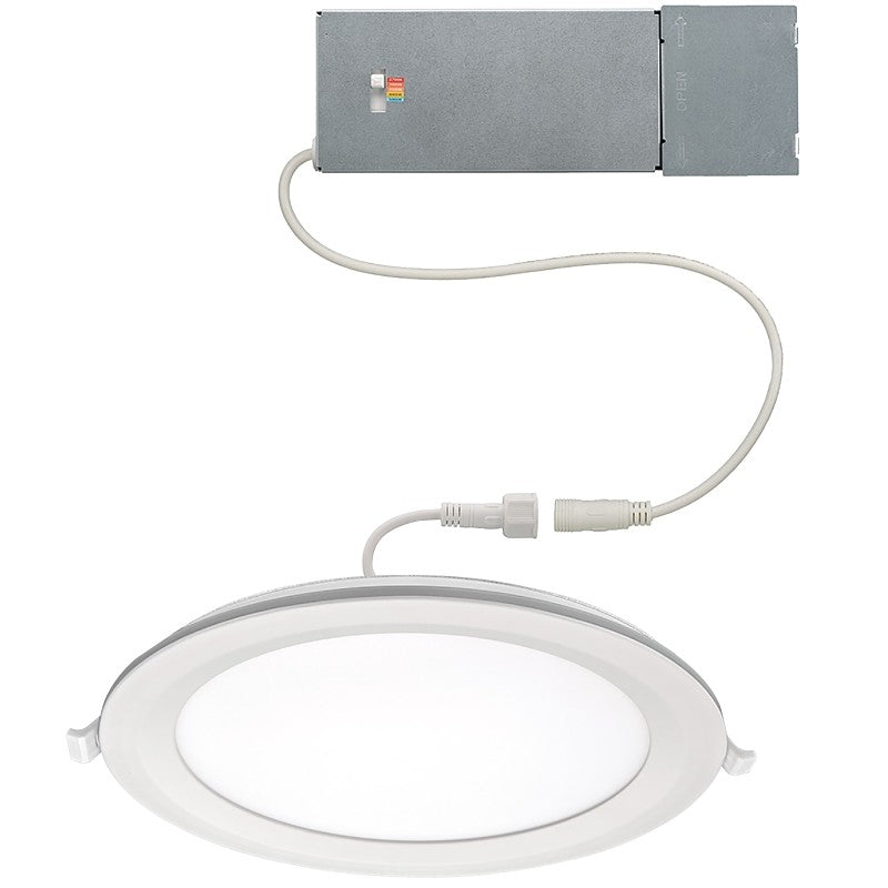 ETI DLLP-NL Series 53829102 Downlight with Nightlight, 22.06 W, 120 V, LED Lamp, Aluminum