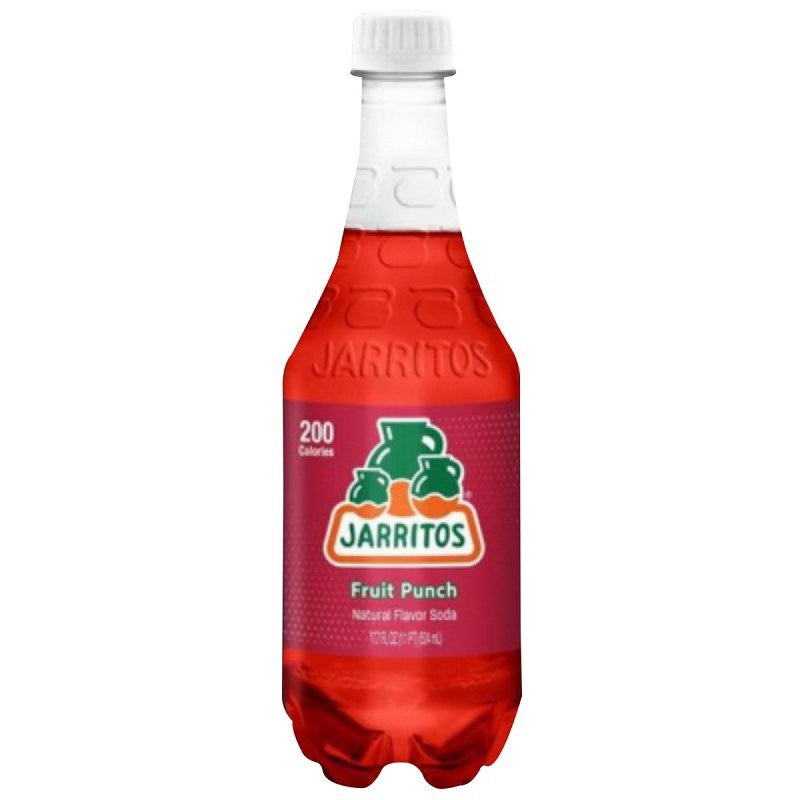 Jarritos 15504 Soda, Fruit Punch, 17.7 oz, Bottle (Pack of 24)