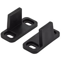 Sliding Door Hardware Double Aluminum Floor Guide Oil Rubbed Bronze