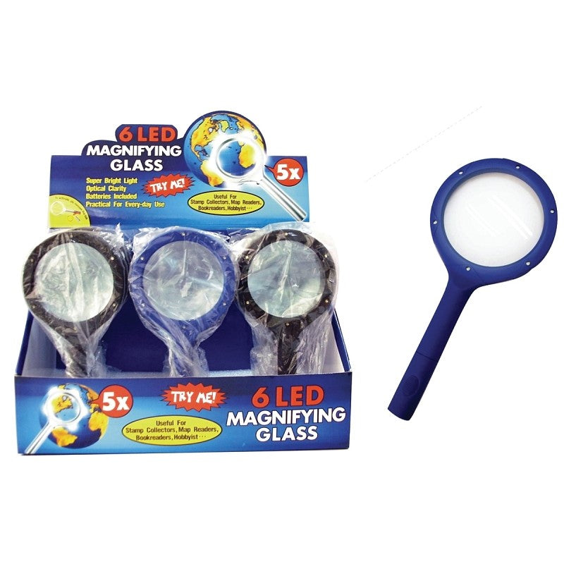Diamond Visions 08-0260 Magnifying Glass, 5X Magnification (Pack of 15)