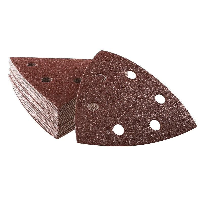 Bosch SDTR122C Triangle Sanding Sheet, 120 Grit, Medium, Aluminum Oxide Abrasive