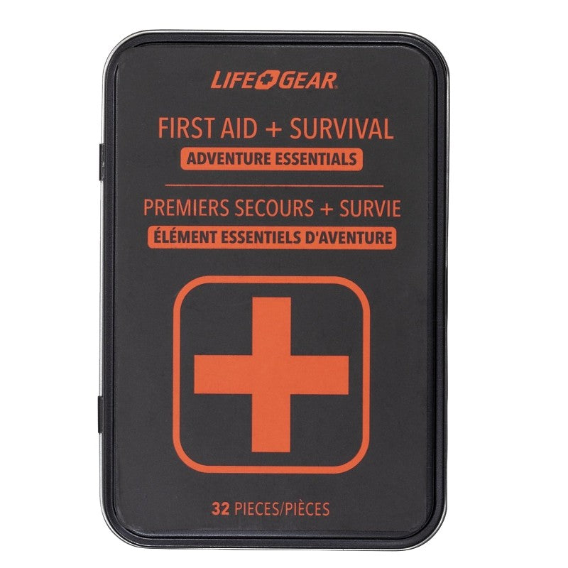 LifeGear 41-3803 First Aid Plus Survival Adventure Essentials Kit