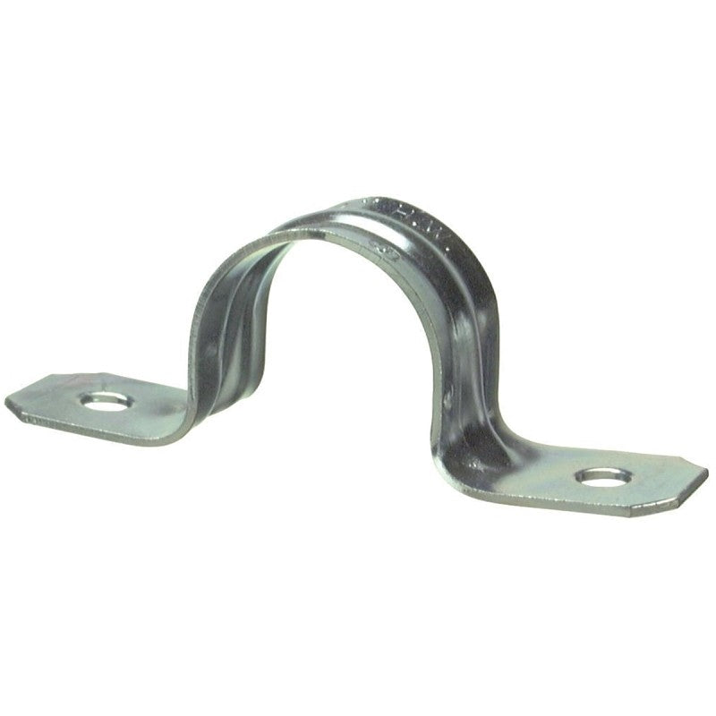 Halex 26123 Conduit Strap, 1 in, Steel, Galvanized, 4/BAG (Pack of 10)