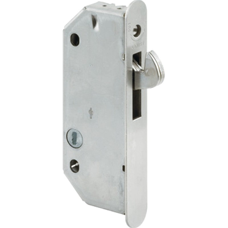 Prime-Line E 2171 Sliding Door Lock, 4-1/2 in L x 1-1/2 in W Dimensions, For: Sliding Doors, Steel, Zinc