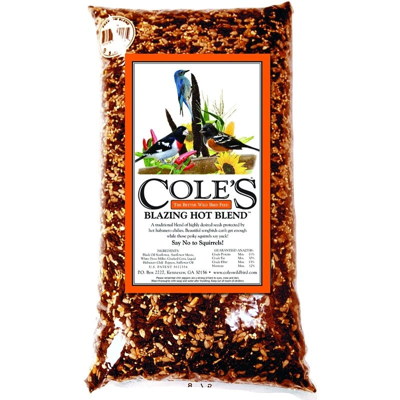 Cole's Blazing Hot Blend BH20 Blended Bird Seed, 20 lb Bag (Pack of 2)