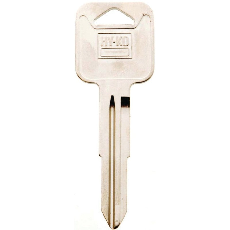 Hy-Ko 11010B65 Key Blank, Brass, Nickel, B65 Key Number (Pack of 10)