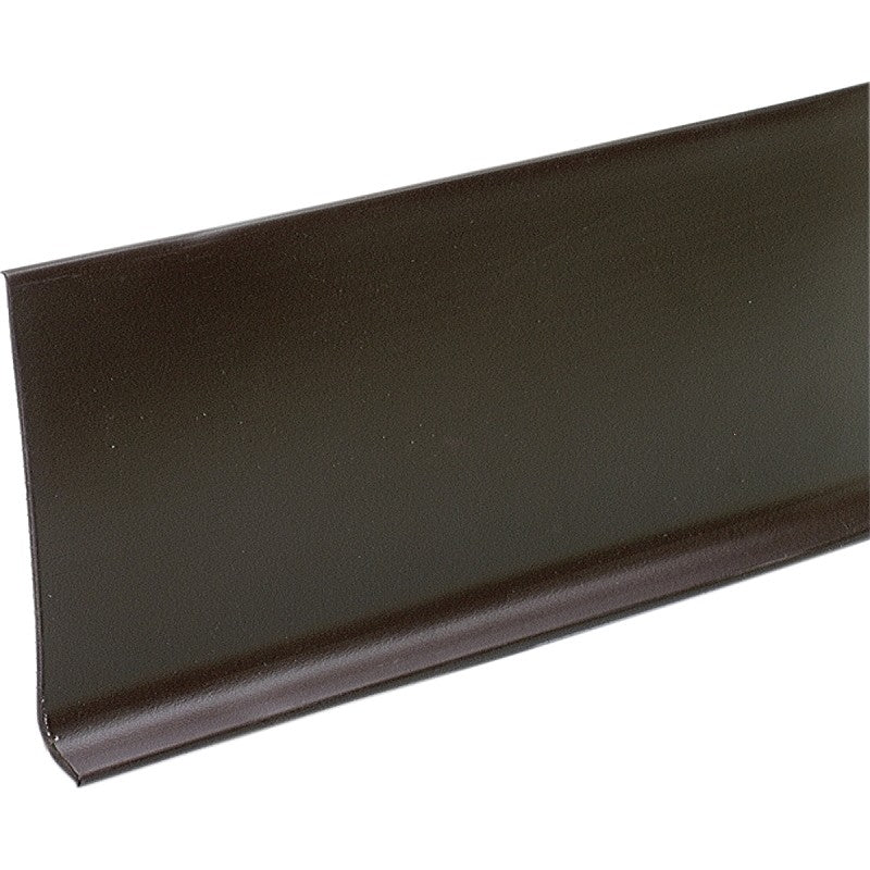 M-D 75465 Wall Base, 120 ft L, 4 in W, Vinyl, Brown