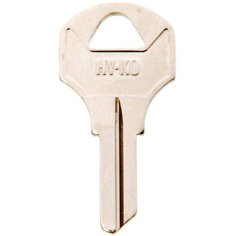 Hy-Ko 11010CO68 Key Blank, Brass, Nickel, For: Corbin Russwin Cabinet, House Locks and Padlocks, CO68 Key Number (Pack of 10)